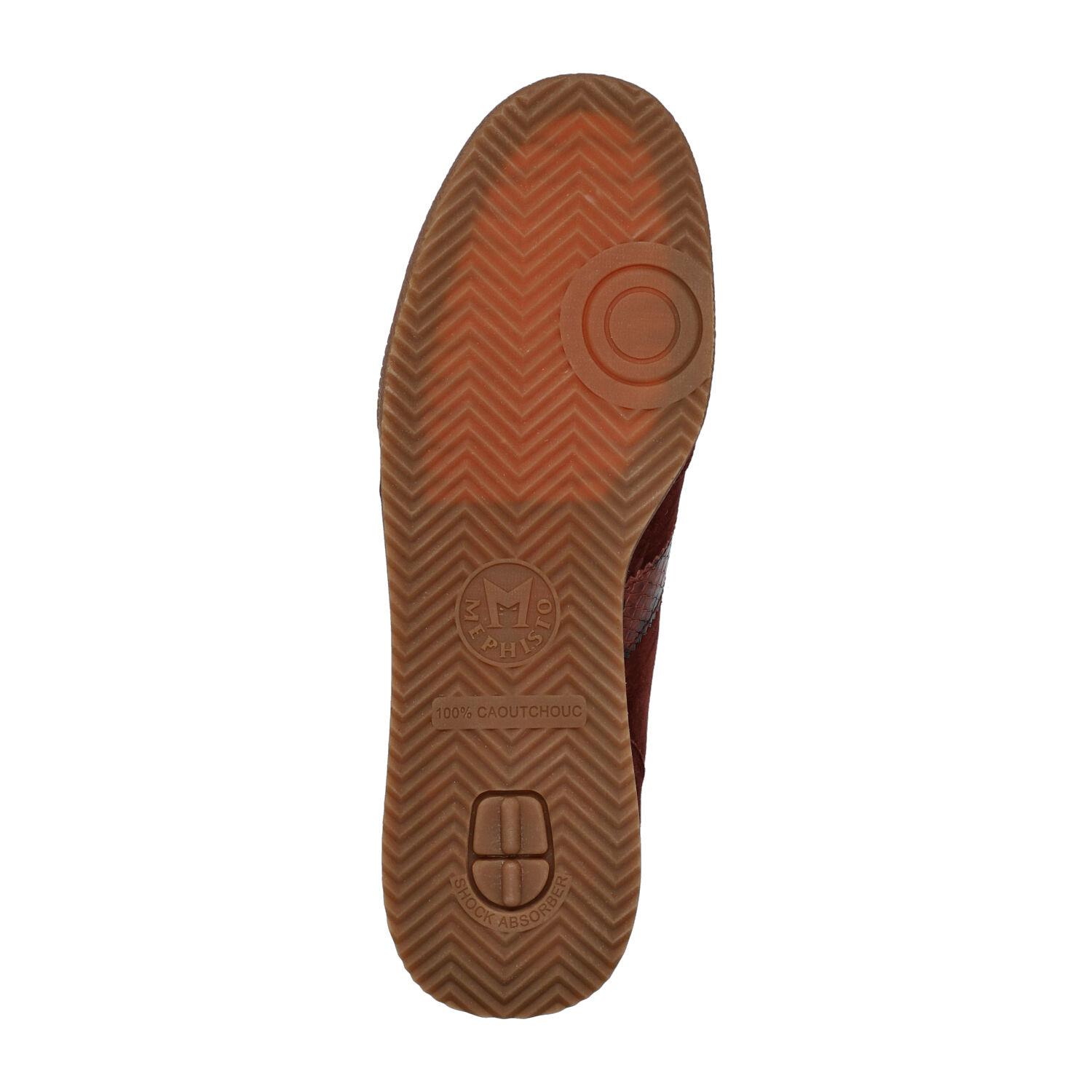lacets femme modèle Witney bordeaux - Mephisto